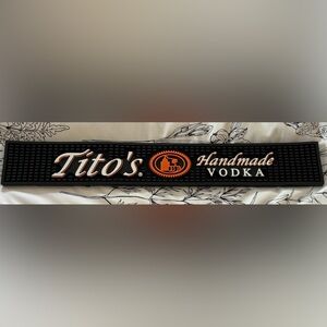 Tito‘S Vodka Bar Mat Strip Brand New In Bag